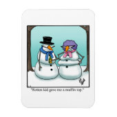 Funny Christmas Humor Magnet Gift Magneet (Verticaal)
