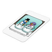 Funny Christmas Humor Magnet Gift Magneet (Linkerzijde)