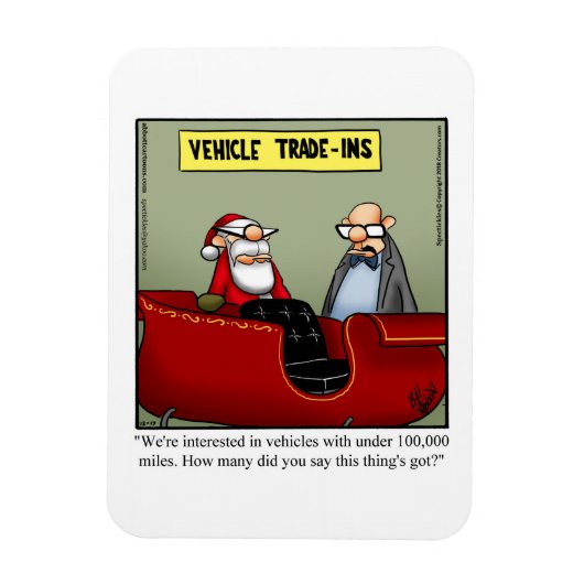Funny Christmas Humor Magnet Gift Magneet (Verticaal)