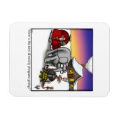 Funny Christmas Humor Magnet Gift Magneet (Horizontaal)