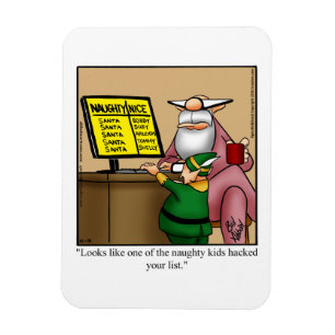 Funny Christmas Humor Magnet Gift Magneet