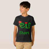 Funny Christmas I'm Not An Elf I'm Just Short Xmas T-shirt (Voorkant volledig)