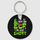 Funny Christmas Im Not An Elf Just Short Xmas Men Sleutelhanger (Voorkant)