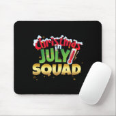 Funny Christmas In July Squad Shirt Summer Group S Muismat (Met muis)