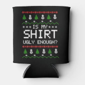 Funny Christmas is mijn shirt lelijke trui Tshirt Blikjeskoeler (Voorkant)