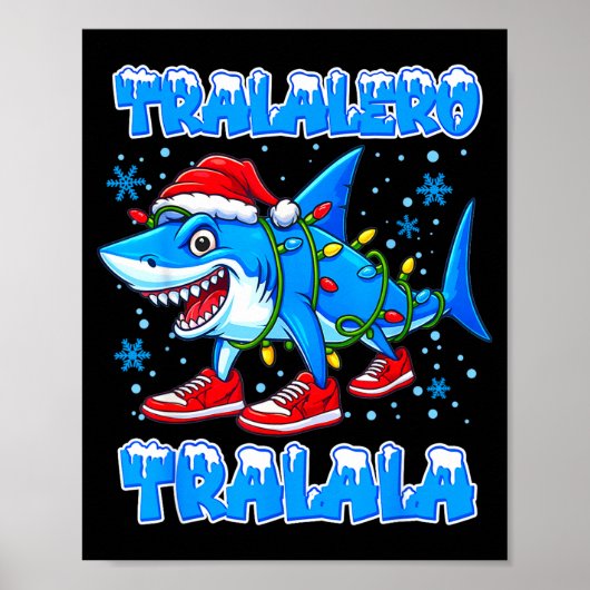 Funny Christmas Italian Brain Rot For Men Women Bo Poster (Voorkant)