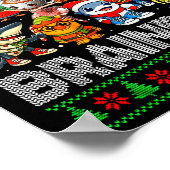 Funny Christmas Italian Brain Rot Italian Brainrot Poster (Hoek)