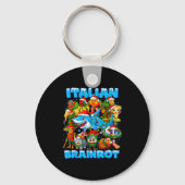 Funny Christmas Italian Brain Rot Italian Brainrot Sleutelhanger (Voorkant)
