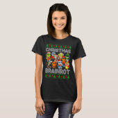 Funny Christmas Italian Brain Rot Italian Brainrot T-shirt (Voorkant volledig)