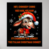 Funny Christmas Italian Christmas Dominick The  Poster (Voorkant)