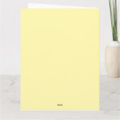 Funny Christmas  Kaart (Achterkant)