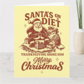 Funny Christmas  Kaart (Voorkant)