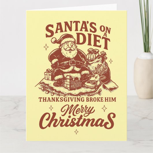 Funny Christmas  Kaart (Voorkant)