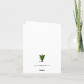 Funny Christmas Kaart voor hem (Achterkant)