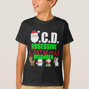 Funny Christmas Kinder vakantie T-shirt