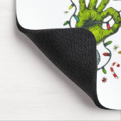 Funny Christmas Lights 6 7 Meme Six Seven Matching Muismat (Hoek)