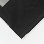 Funny Christmas Llama Santa Photo Booth Fleece Deken (Hoek)