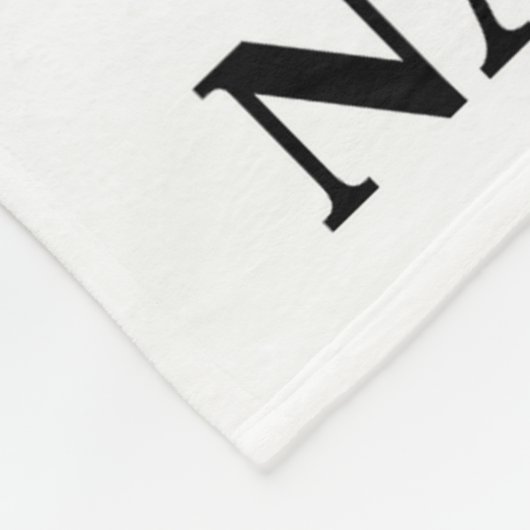 Funny Christmas Matching Couple Naughty Nice Photo Fleece Deken (Hoek)