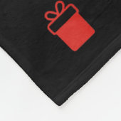 Funny Christmas Meme 6-7 Naughty List Humor Outfit Fleece Deken (Hoek)