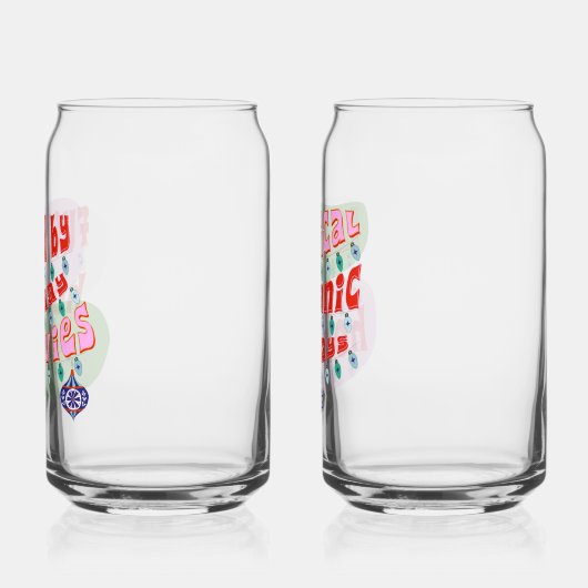 Funny Christmas Movies Channel Holiday Gift Blikvorm Glas (Links)