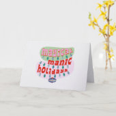 Funny Christmas Movies Channel Holiday Mug Kaart (Gele Bloem)