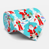 Funny Christmas Mrs Claus verslaat de kerstman bij Stropdas (Opgerold)