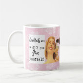 Funny Christmas Mug Best Friend "Gift Yourself" Koffiemok (Links)