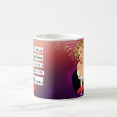 Funny Christmas Mug Best Friend NYE Resolutions Koffiemok (Center)