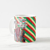 Funny Christmas Mug Best Friend "Parenting..." Koffiemok (Voorkant links)