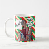 Funny Christmas Mug Best Friend "Parenting..." Koffiemok (Links)