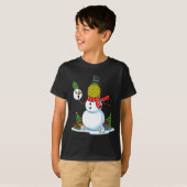 Funny Christmas Ne Snowman Xmas Mens Womens Kids  T-shirt (Voorkant volledig)