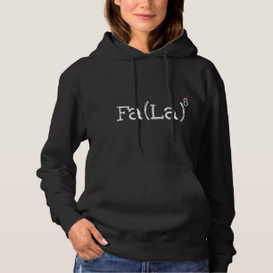 Funny Christmas Nerd - Schattigee Wiskunde Fa La L Hoodie