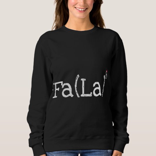 Funny Christmas Nerd - Schattigee Wiskunde Fa La L Trui (Voorkant)