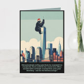 Funny Christmas New York Kaart (Voorkant)