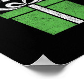 Funny Christmas Nice Package Retro Ugly Party Adul Poster (Hoek)