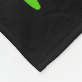 Funny Christmas Nice Until Proven Naughty  Fleece Deken (Hoek)