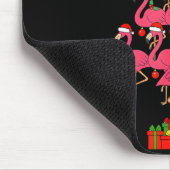 Funny Christmas Nk Flamingo Tree Holiday Bird Love Muismat (Hoek)