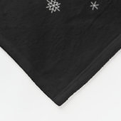 Funny Christmas Nk Flamingo Tree Holiday Gift Bird Fleece Deken (Hoek)