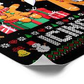 Funny Christmas Nurse Did You Try Icing It_ Ginger Poster (Hoek)