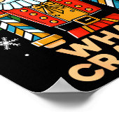 Funny Christmas Nutcracker Men Kids Teen Boys What Poster (Hoek)