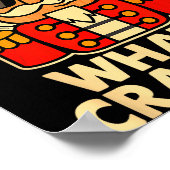 Funny Christmas Nutcracker Men Kids Teen Boys What Poster (Hoek)