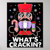 Funny Christmas Nutcracker Men Kids Teen Boys What Poster (Voorkant)