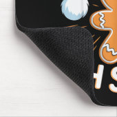 Funny Christmas Oh Snap Gingerbread Man Cookie X M Muismat (Hoek)