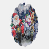 Funny Christmas Ornament Kaart Happy Best Friends (Rechts)