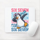 Funny Christmas Penguin Dabbing Xmas Dab Six Seven Muismat (Met muis)