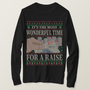 FUNNY CHRISTMAS POKER UGLY SWEATER T-SHIRT