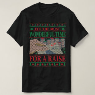FUNNY CHRISTMAS POKER UGLY SWEATER T-SHIRT