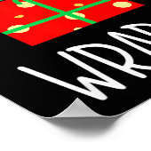 Funny Christmas Pregnancy Announcement I Forgot To Poster (Hoek)