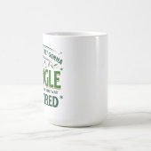 Funny Christmas Quote Holiday Humor Lazy Festive  Koffiemok (Center)