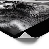 Funny Christmas Raccoon Shirt Raccoon Selfie With  Poster (Hoek)